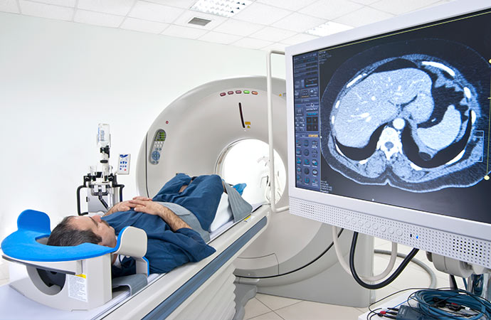 Abnormal magnetic-resonance scans